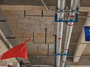 白玉管廊支架的安装方法